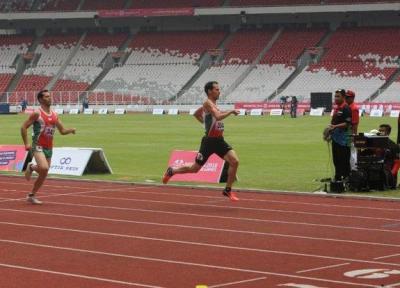 نشان برنز امین عبدل پور در ماده 1500 متر مردان