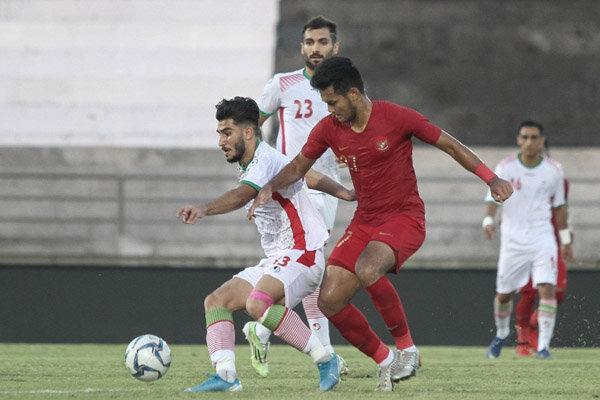 شکست امیدهای فوتبال ایران مقابل اندونزی