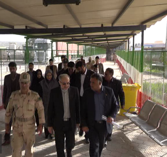 بازدید مدیرکل آسیای غربی وزارت خارجه از مرز میرجاوه بازدید مدیرکل آسیای غربی وزارت خارجه از مرز میرجاوه