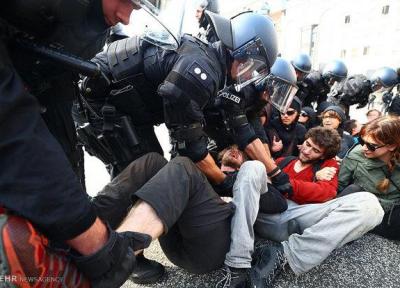 تظاهرات علیه محدودیت های کرونایی منجر به بازداشت صدها نفر شد