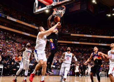 لیگ NBA، پیروزی سانز در ثانیه پایانی