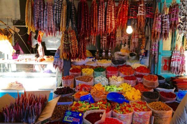 تور گرجستان ارزان: بازار خوراکی های تفلیس