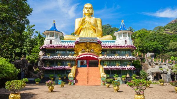 معبد غار دامبولا ، سریلانکا Dambulla Royal Cave Temple