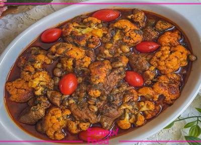 طرز تهیه خورش گل کلم با چند روش مختلف